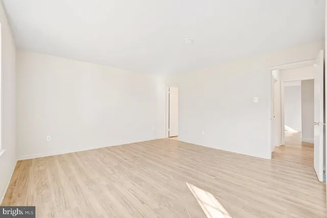 a view of empty room