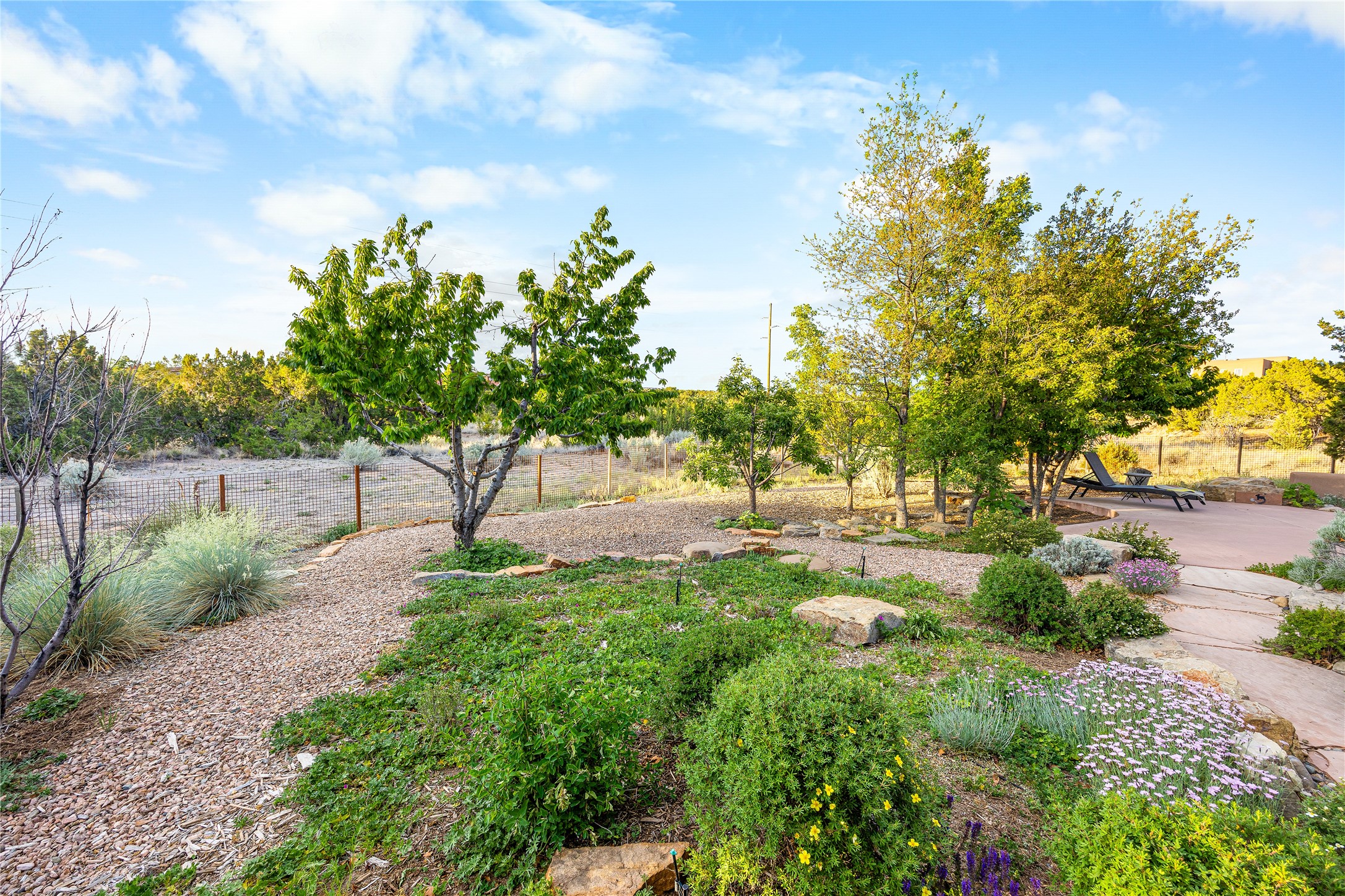 112 Coyote Ridge Trail Santa Fe, NM 87507 - Photo 52 of 54 Fenced Rear yard