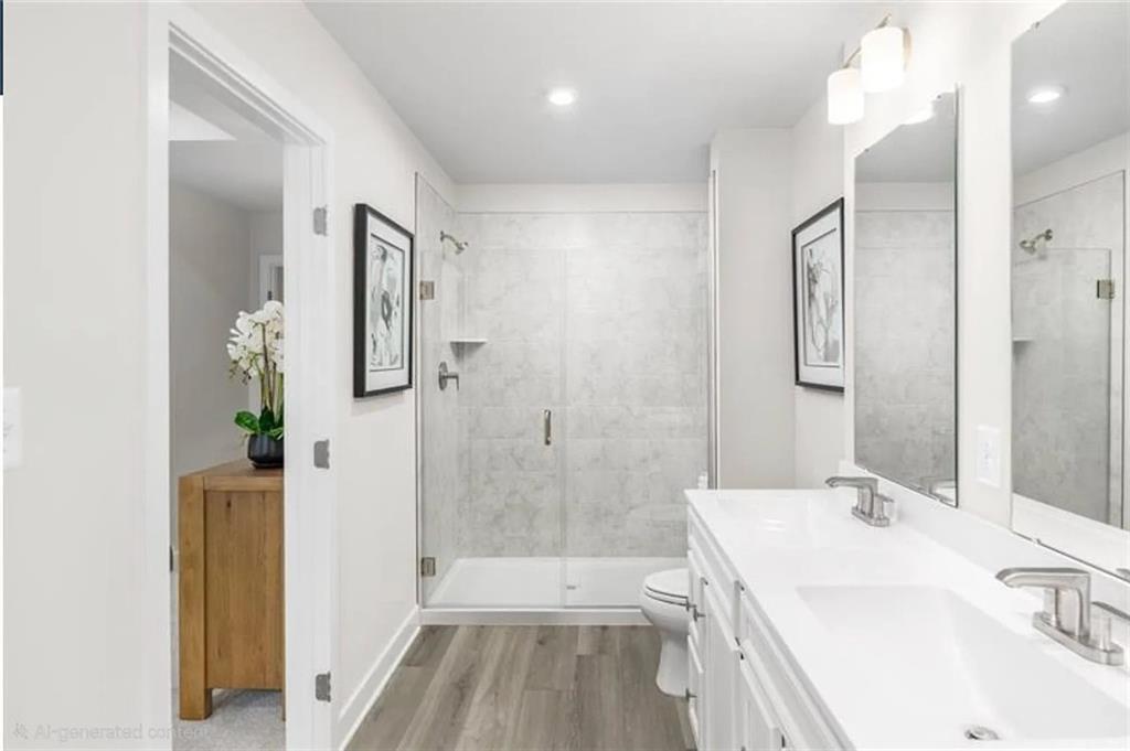 2008 Hemlock Lane Mars, PA 16046 - Photo 22 of 40 a bathroom with a sink a toilet and shower