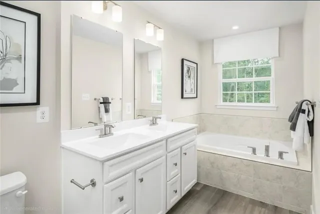 a view of a balcony with car parked