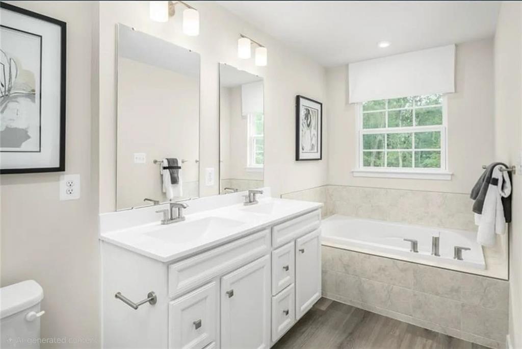 2008 Hemlock Lane Mars, PA 16046 - Photo 23 of 40 a bathroom with a sink and a bathtub
