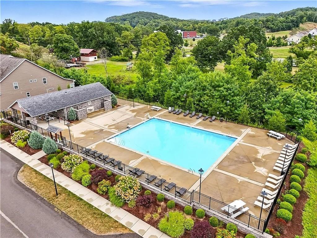 2008 Hemlock Lane Mars, PA 16046 - Photo 39 of 40 a view of a backyard with plants