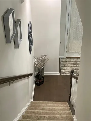 a view of a small space