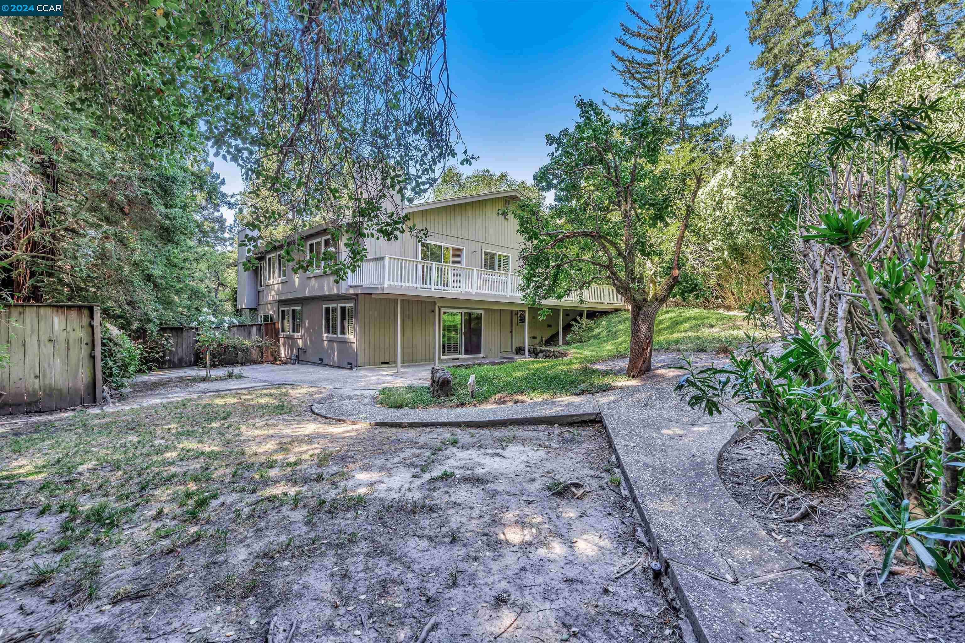 4105 Happy Valley Road Lafayette, CA 94549 - Photo 29 of 30 a view of a house with yard and a garden