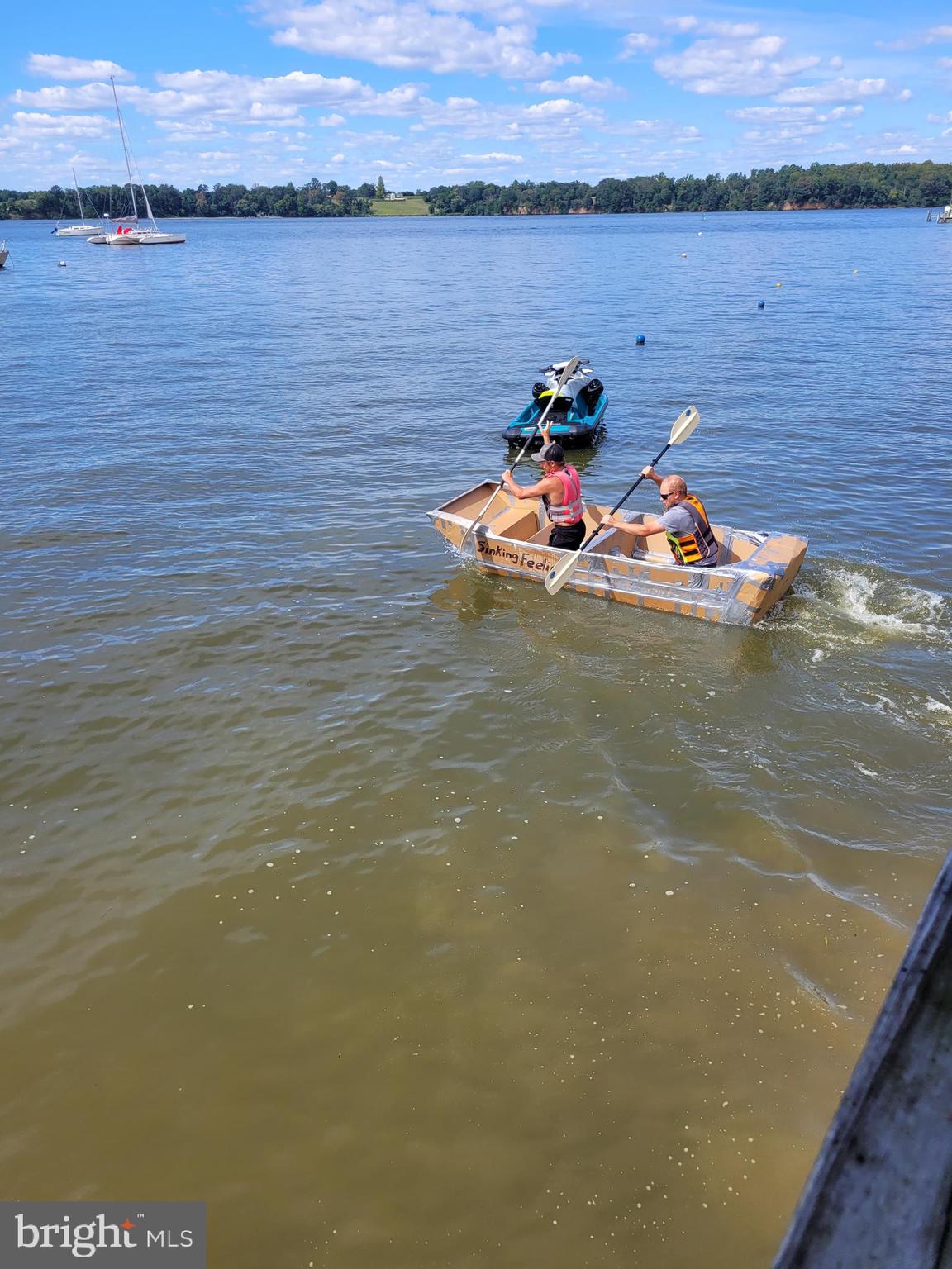13983 Turners Point Road Kennedyville, MD 21645 - Photo 47 of 62 a view of a lake from a balcony