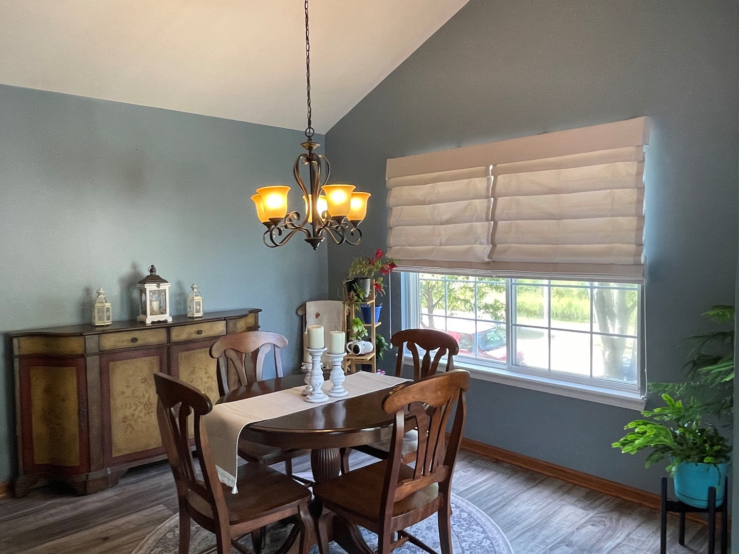 2552 Hatfield Court Elgin, IL 60123 - Photo 3 of 13 a view of a dining room and a chandelier