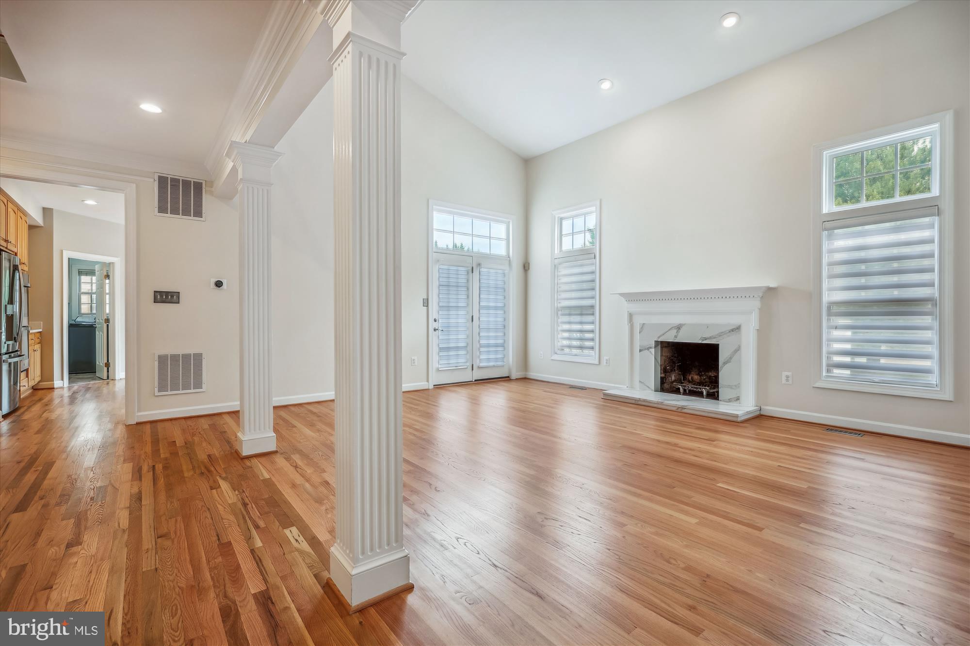 918 Brick Manor Circle Silver Spring, MD 20905 - Photo 11 of 64 Double height great room with fireplace