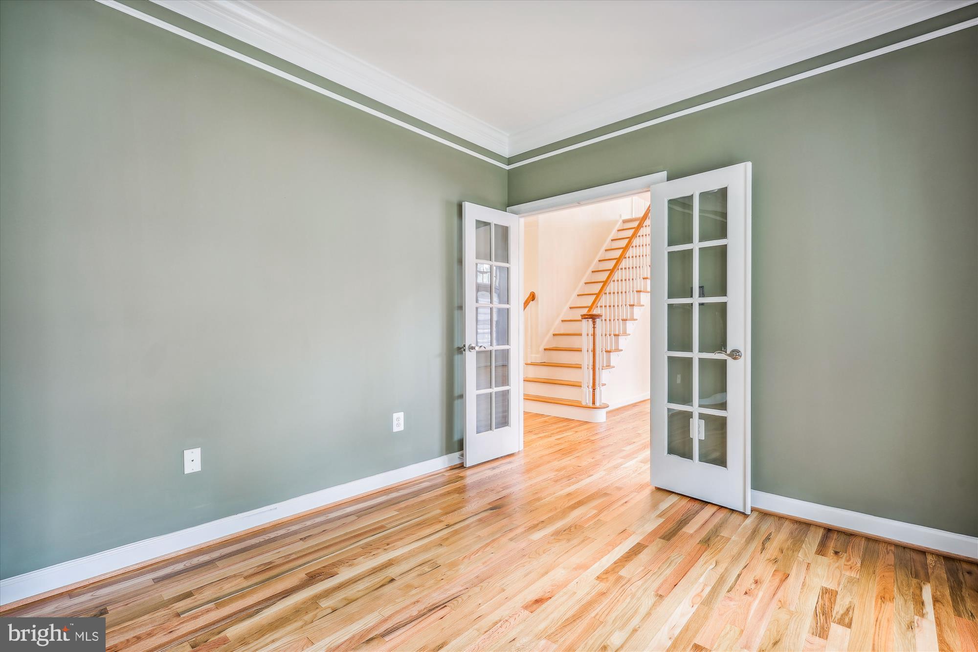 918 Brick Manor Circle Silver Spring, MD 20905 - Photo 24 of 64 Sage colored office off the great room
