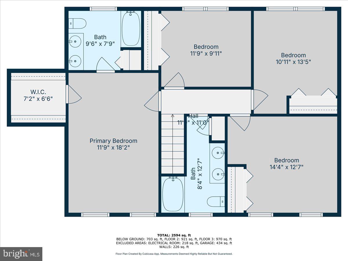 32 Duffield Drive Lititz, PA 17543 - Photo 53 of 55 Second Floor Layout