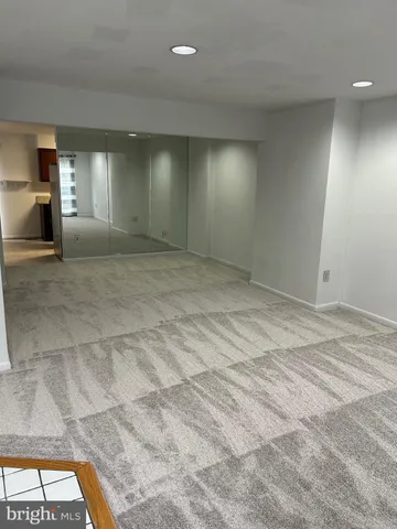 a view of empty room