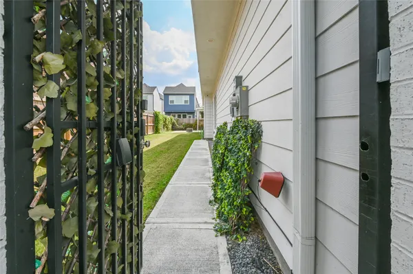 a front view of a house with garage