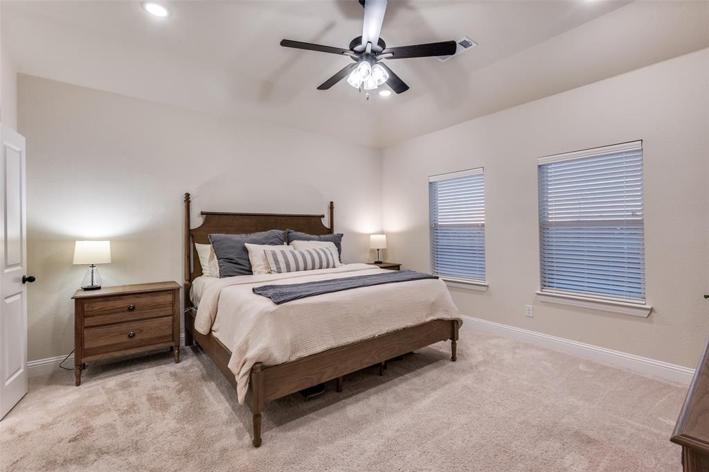 331 Osage Court Krum, TX 76249 - Photo 11 of 18 Split layout. Overlooks Backyard