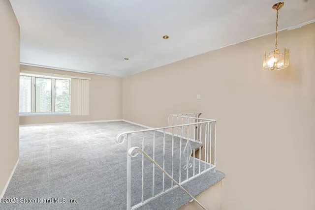 a view of a room with window