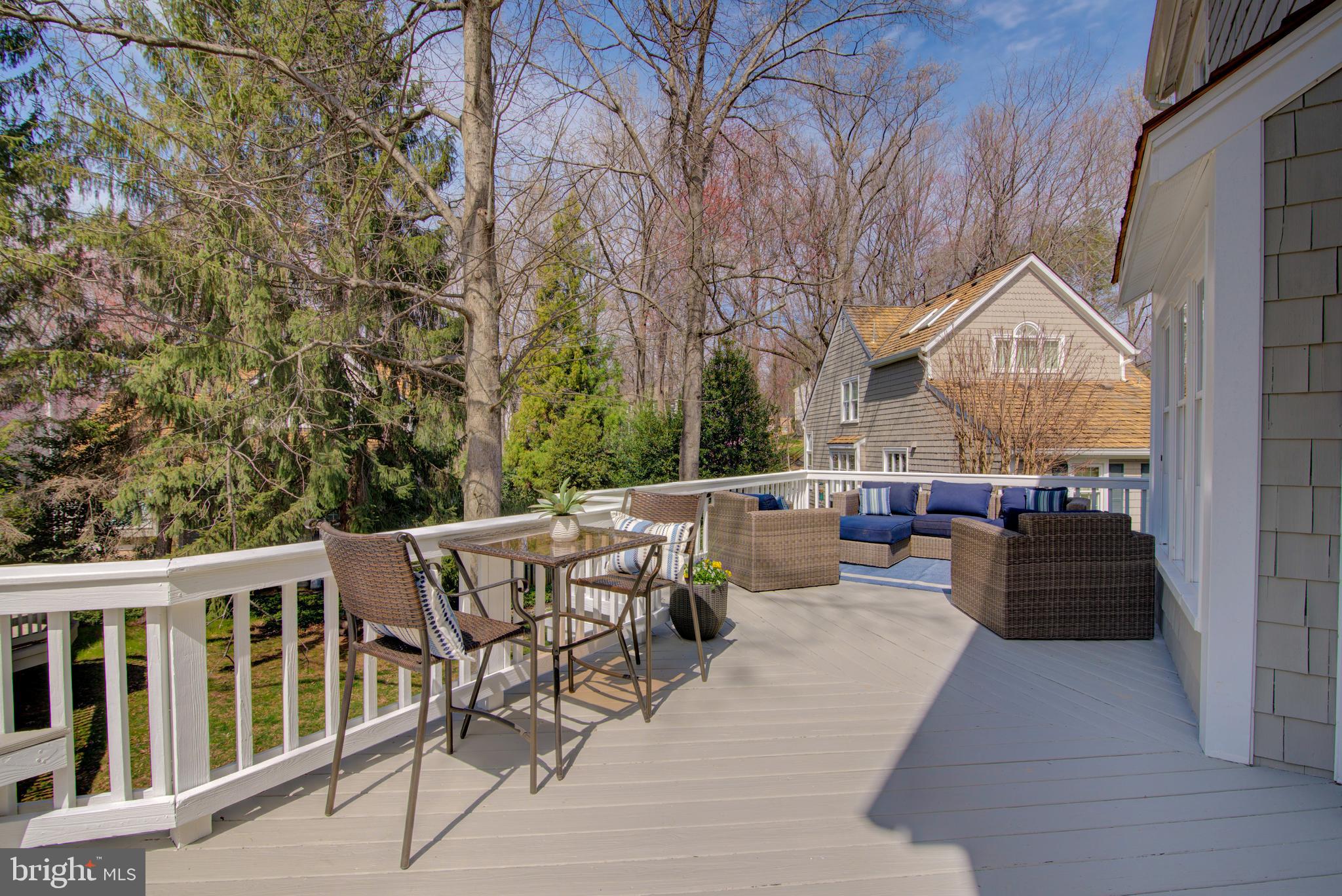 11620 Springhouse Place Reston, VA 20194 - Photo 10 of 31 Enormous Deck Spans the Length of Home.