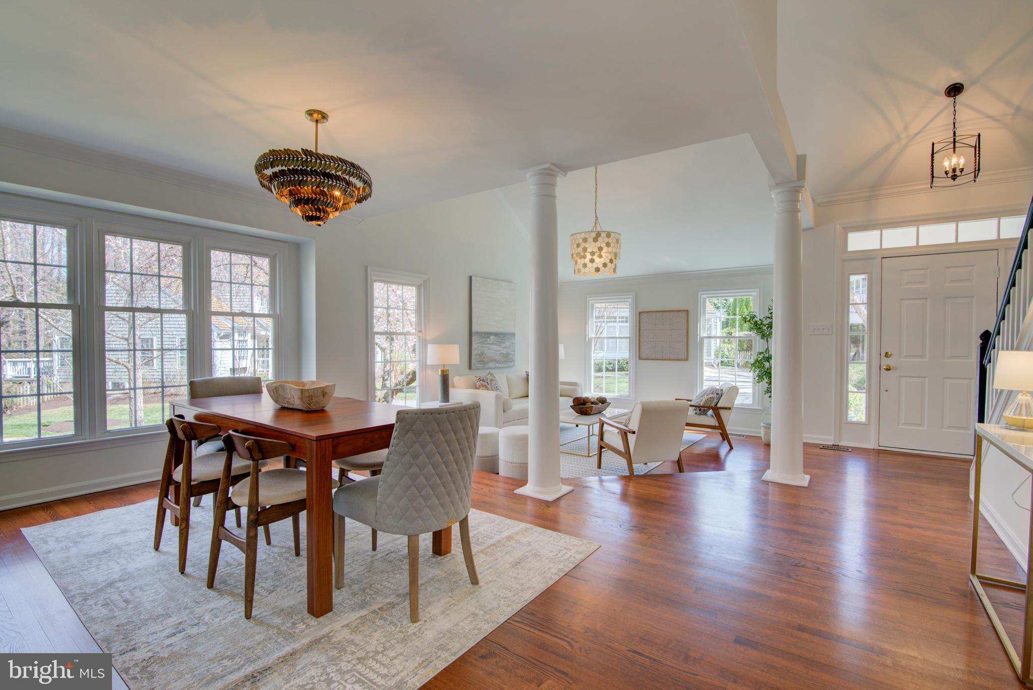 11620 Springhouse Place Reston, VA 20194 - Photo 3 of 31 Dining Room View to Living Room.