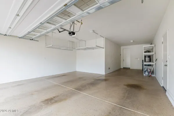 a view of a room with closet area