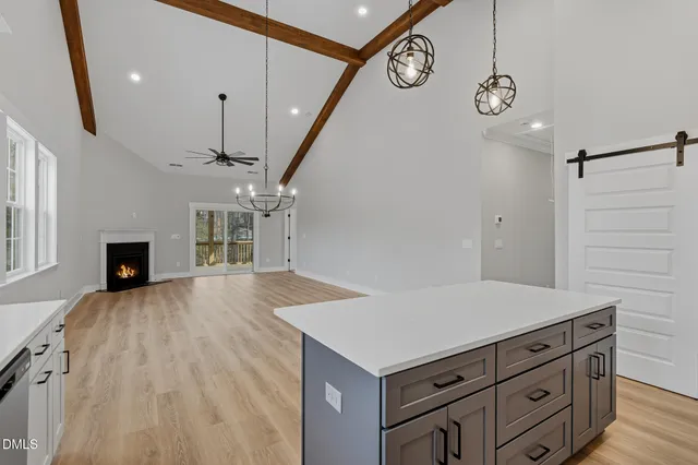 a view of a room with shelf