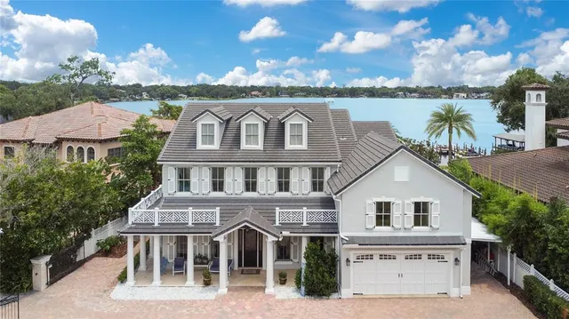 a view of a swimming pool with a lounge chairs