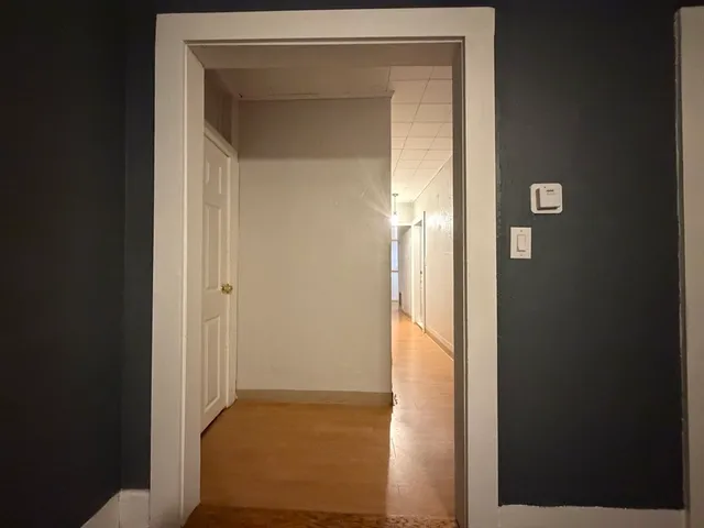 a view of front door