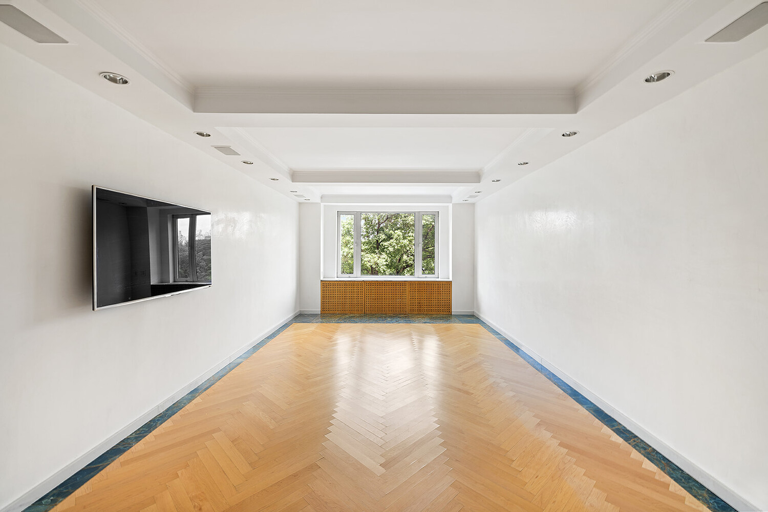 120 Central Park South, Unit 6ABC Manhattan, NY 10019 - Photo 1 of 12 a view of an empty room with a window