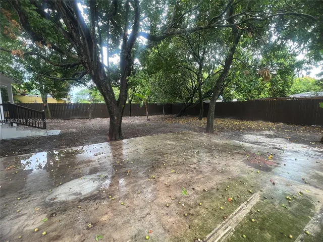 a view of outdoor space with trees
