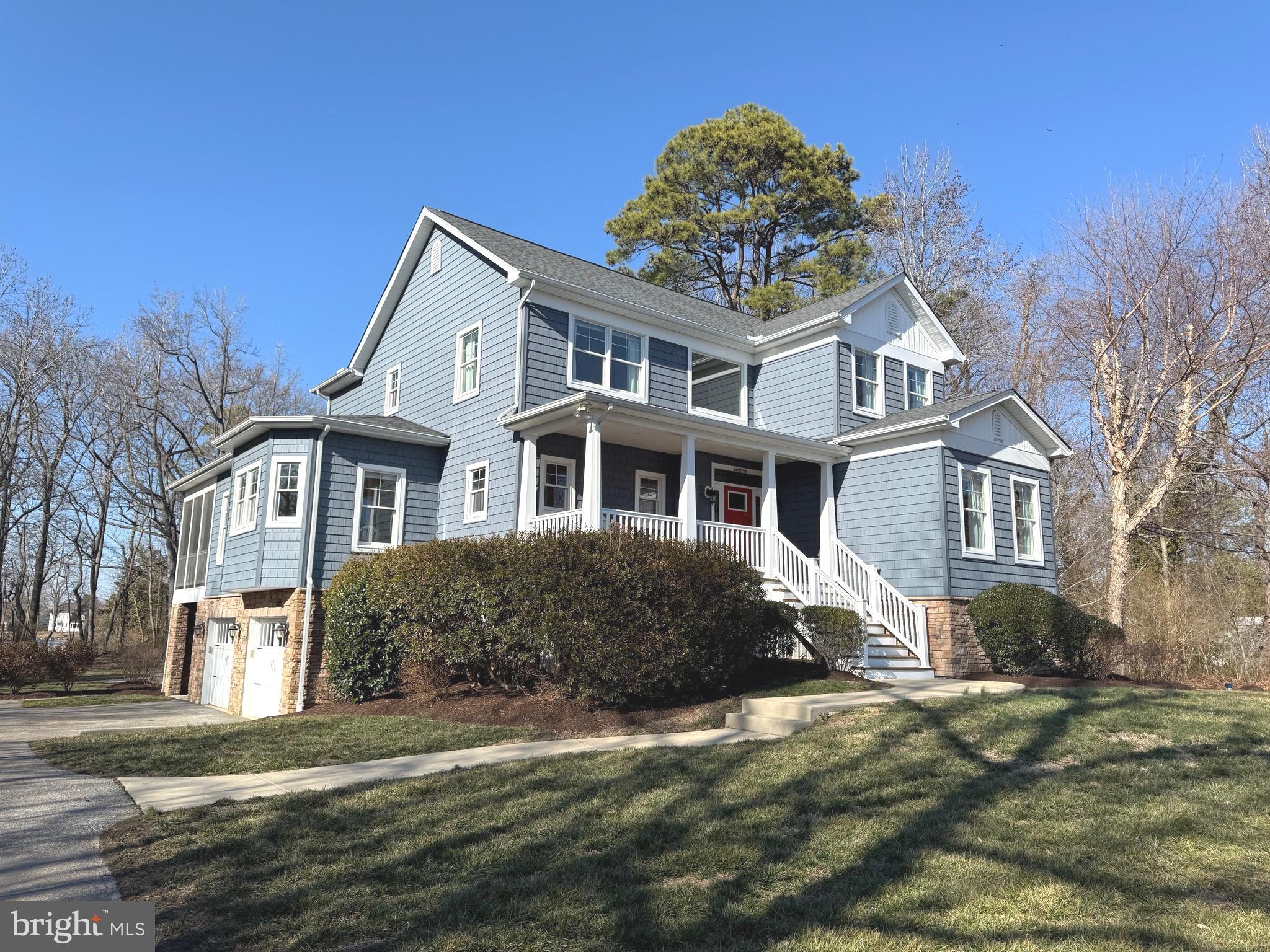 48830 Curleys Road Ridge, MD 20680 - Photo 14 of 65 a front view of a house with a yard