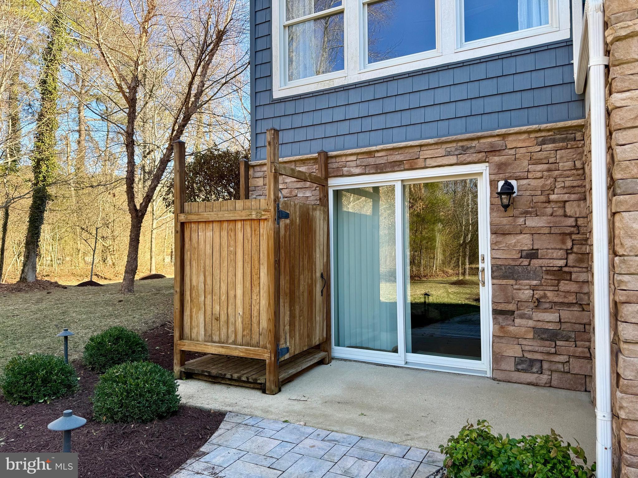 48830 Curleys Road Ridge, MD 20680 - Photo 51 of 65 a view of backyard with cabin