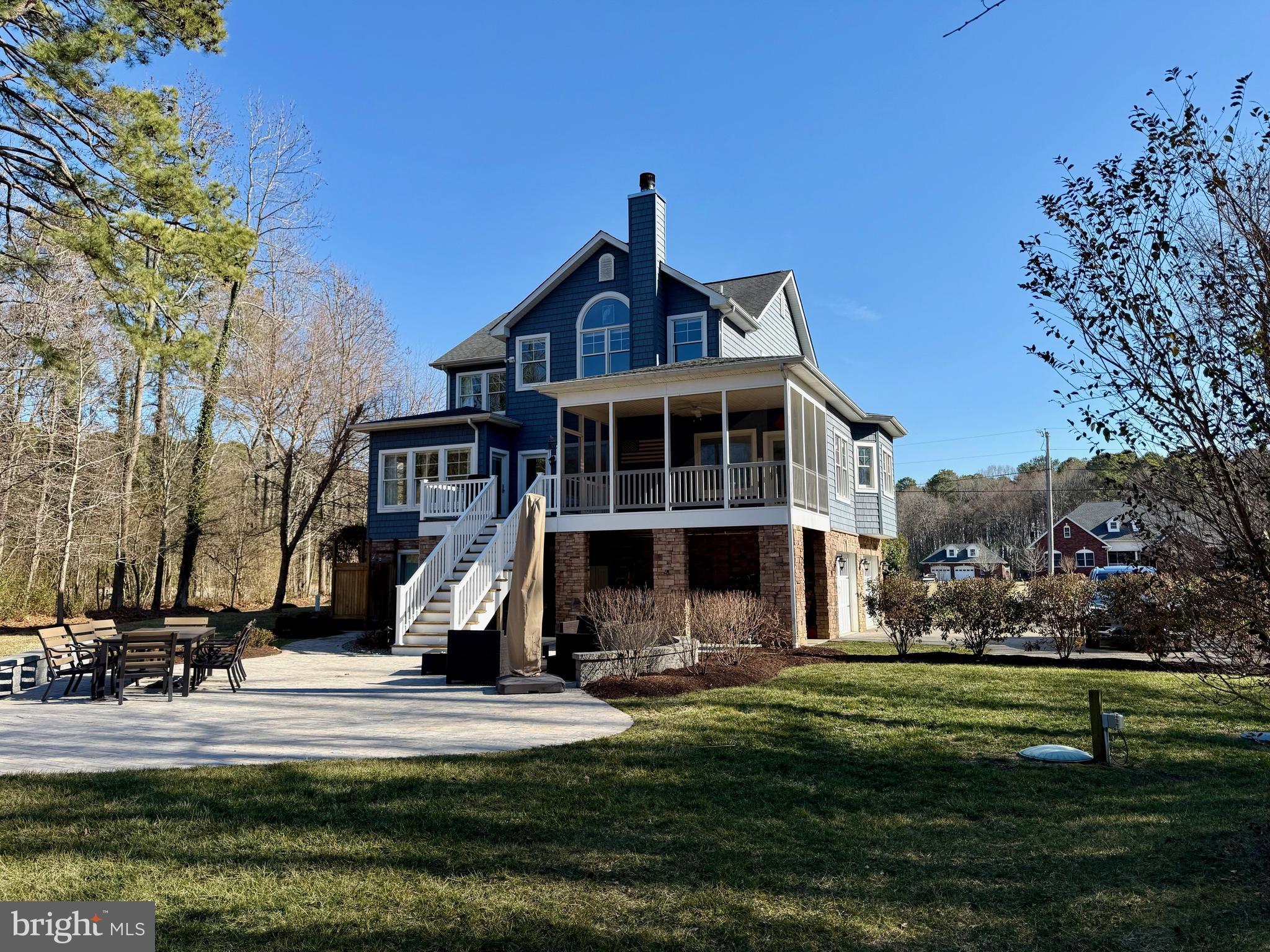 48830 Curleys Road Ridge, MD 20680 - Photo 56 of 65 a view of a house with a yard