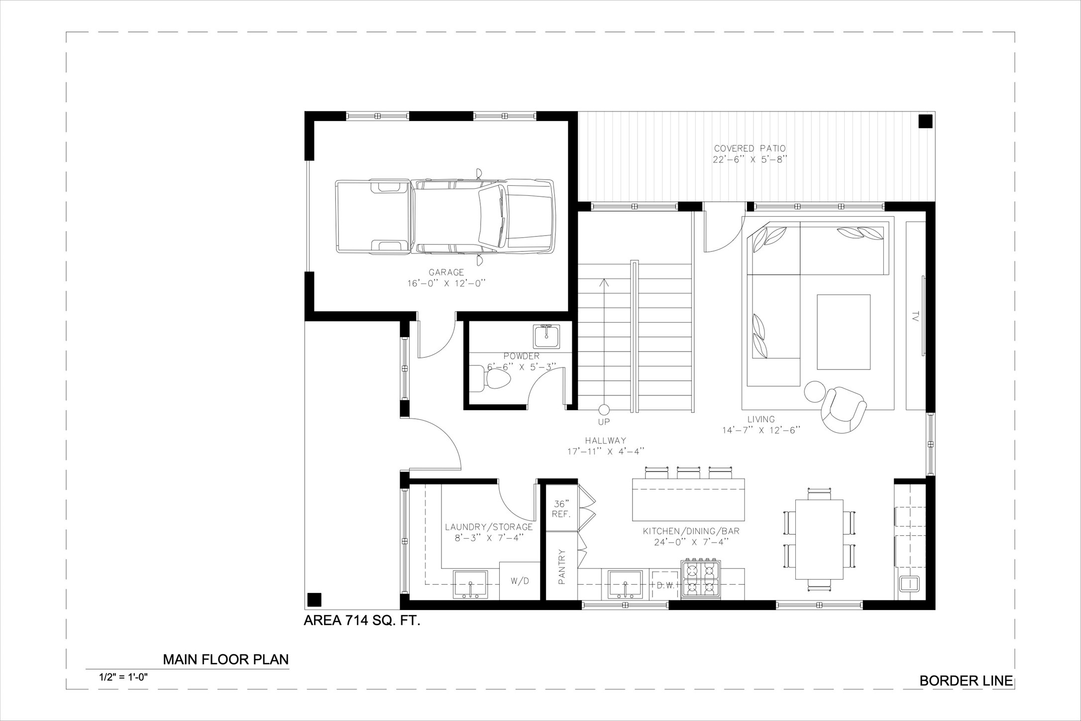 927 West 56th Street Austin, TX 78751 - Photo 11 of 13 a picture of a floor plan