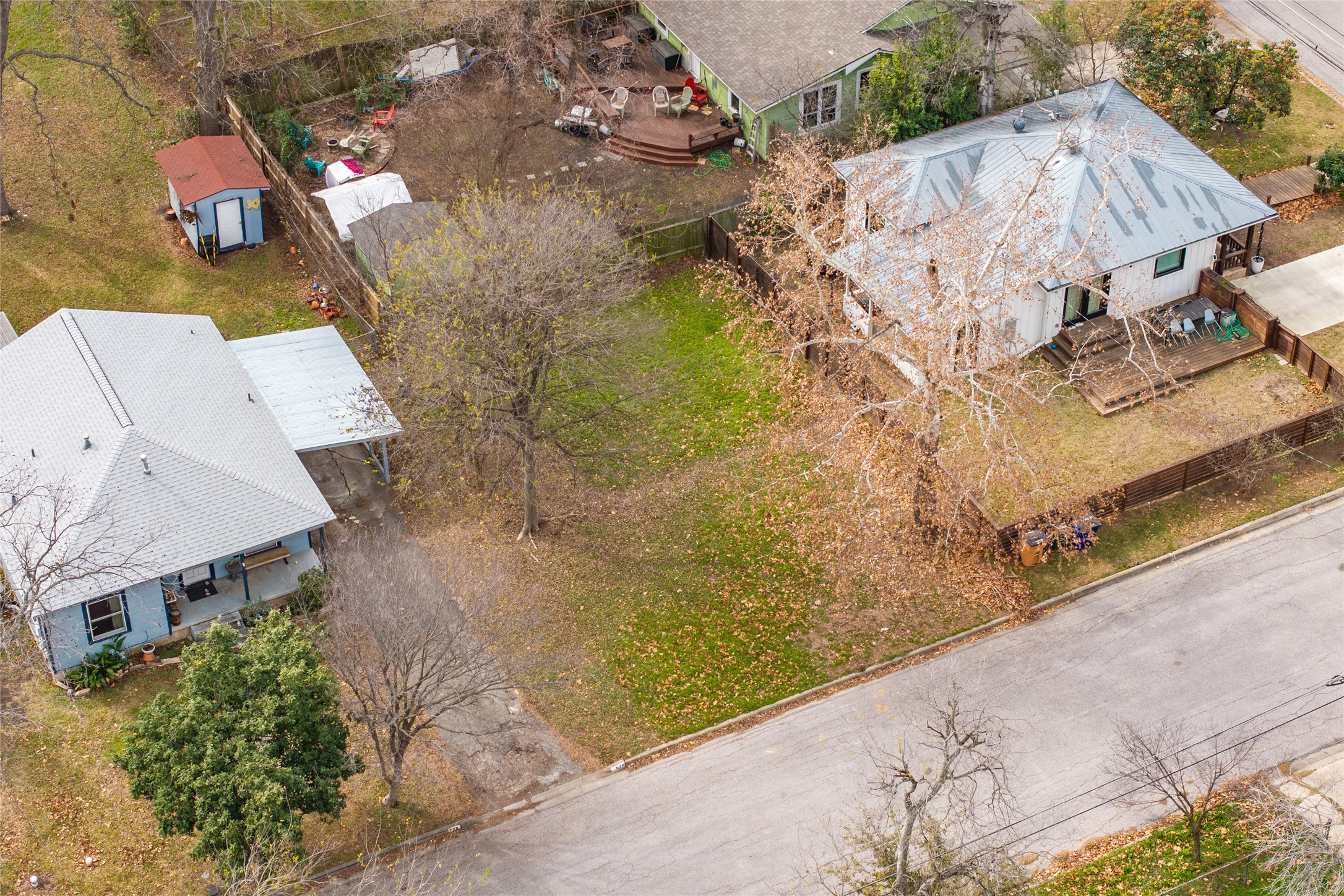 927 West 56th Street Austin, TX 78751 - Photo 3 of 13 an aerial view of a house with a yard