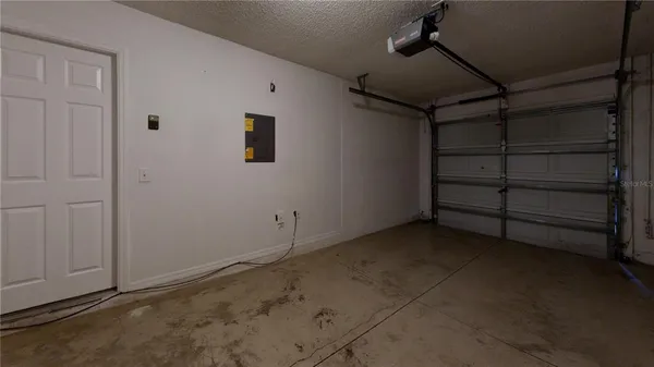 a view of a room with an empty space