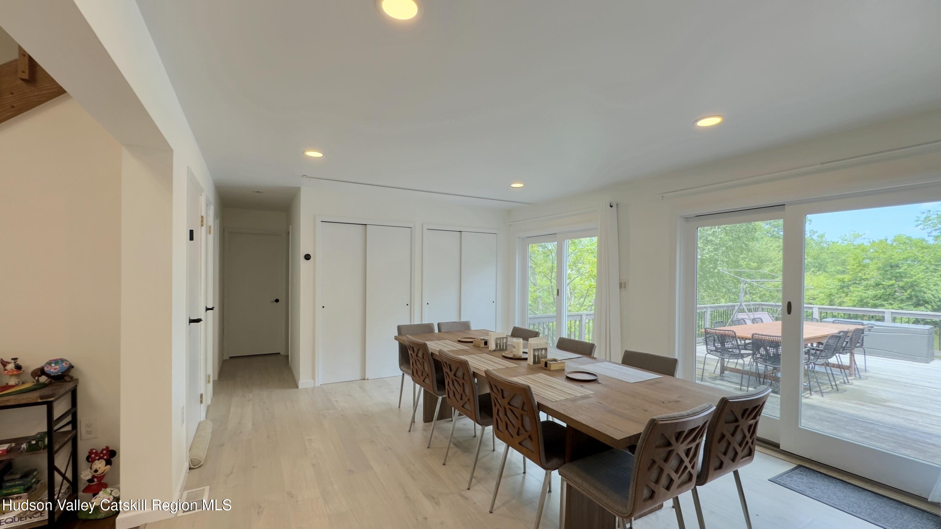 3223 Sleepy Hollow Road Athens, NY 12015 - Photo 14 of 73 a view of a dining room with furniture window and outside view