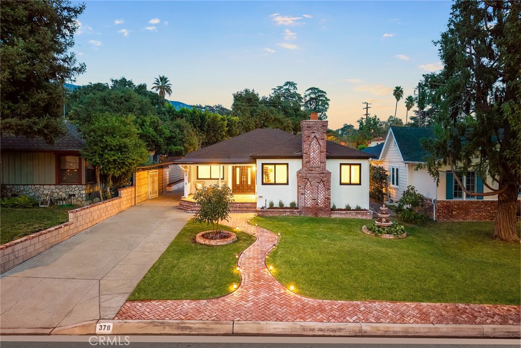 378 Patterson Drive Monrovia, CA 91016 - Photo 2 of 42 a view of a house with entertaining space