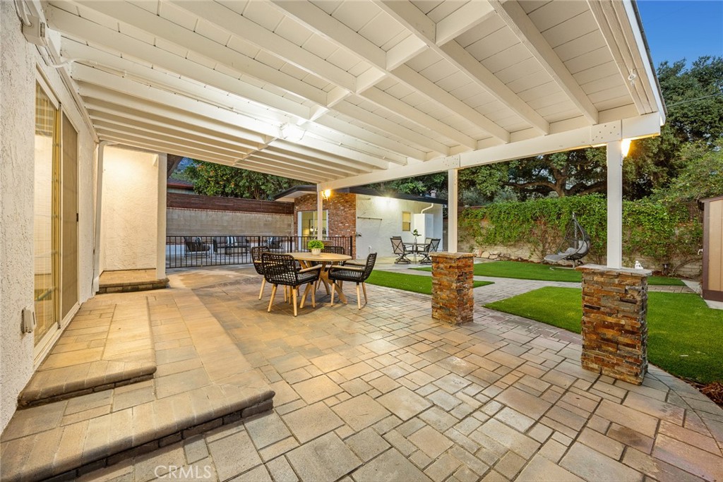 378 Patterson Drive Monrovia, CA 91016 - Photo 33 of 42 a garden view with a sitting space