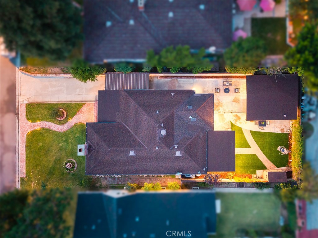 378 Patterson Drive Monrovia, CA 91016 - Photo 38 of 42 an aerial view of residential houses with outdoor space and swimming pool
