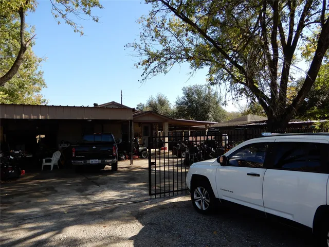 a view of car parked in parking lot