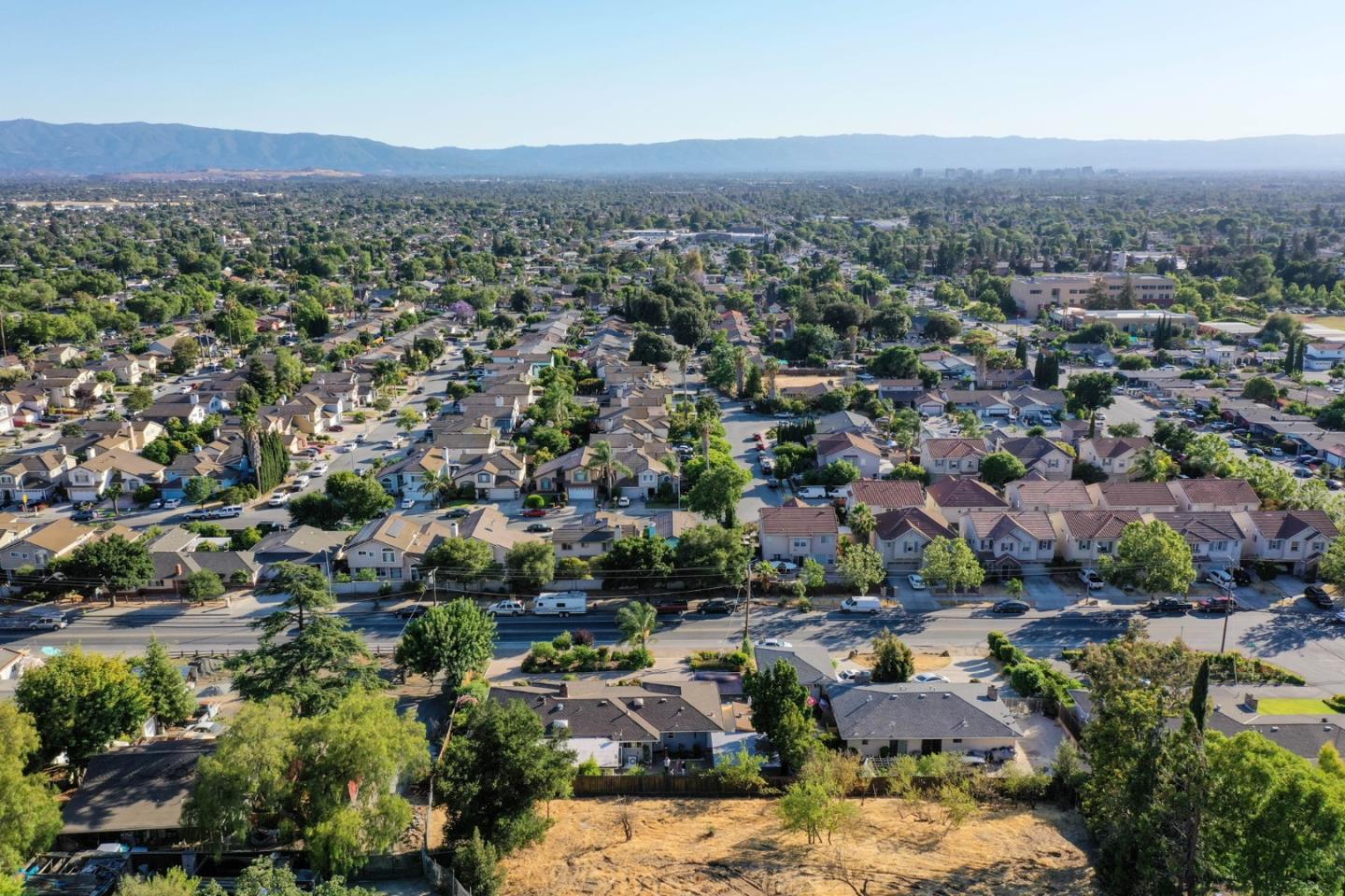 10068 Clayton Road San Jose, CA 95127 - Photo 12 of 34 an aerial view of a city with lots of residential buildings