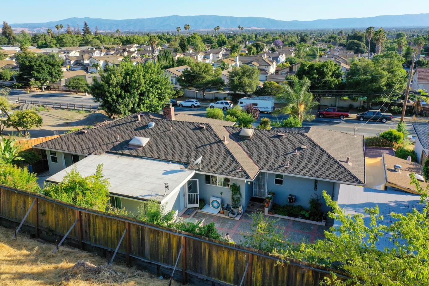 10068 Clayton Road San Jose, CA 95127 - Photo 15 of 34 an aerial view of a house with a garden view