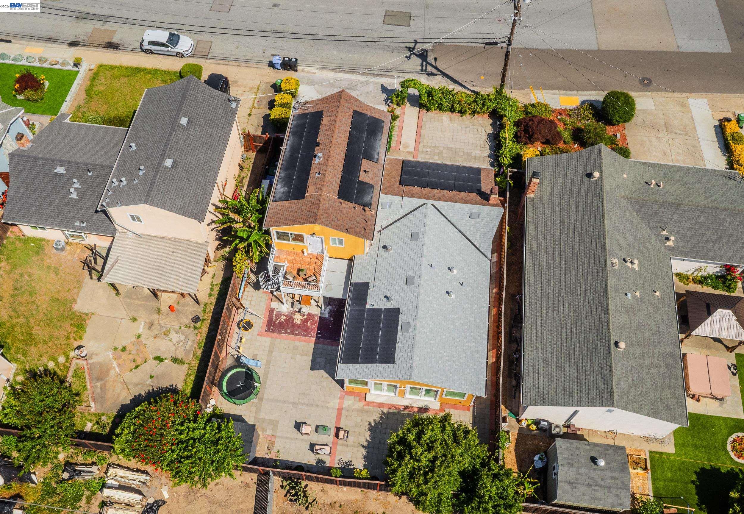 4032 Doane Street Fremont, CA 94538 - Photo 38 of 39 an aerial view of houses with outdoor space