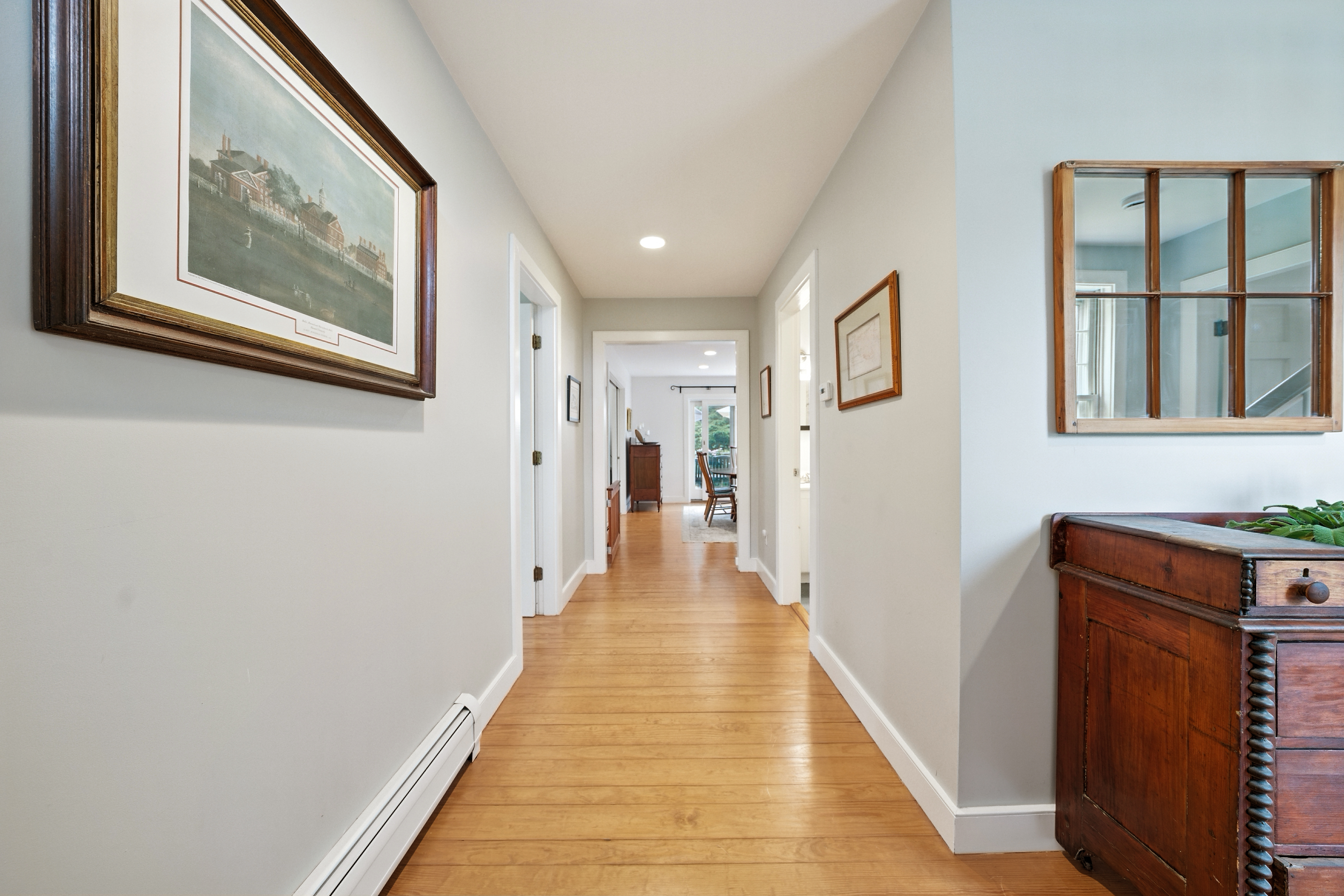 1 Halyard Lane Nantucket, MA 02554 - Photo 20 of 59 a hallway with wooden floor and windows