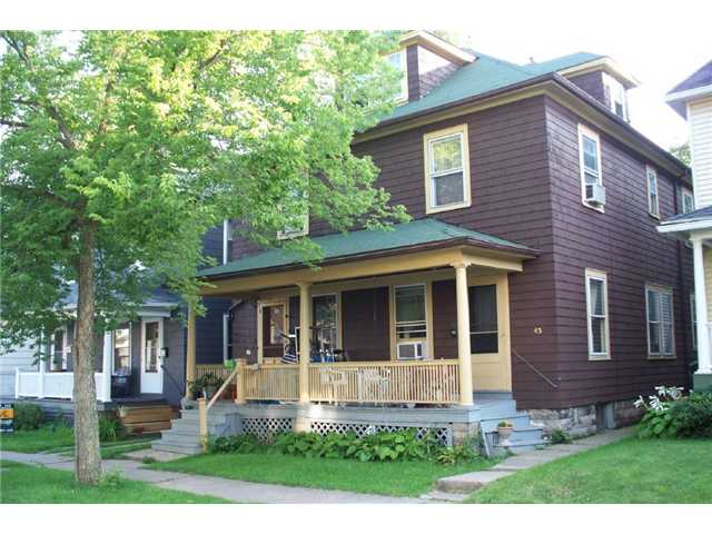 43-45 Nicholson Street Rochester, NY 14620 - Photo 1 of 1 Exterior Front. Exterior of Front Bldg. (Two-2 bdr
