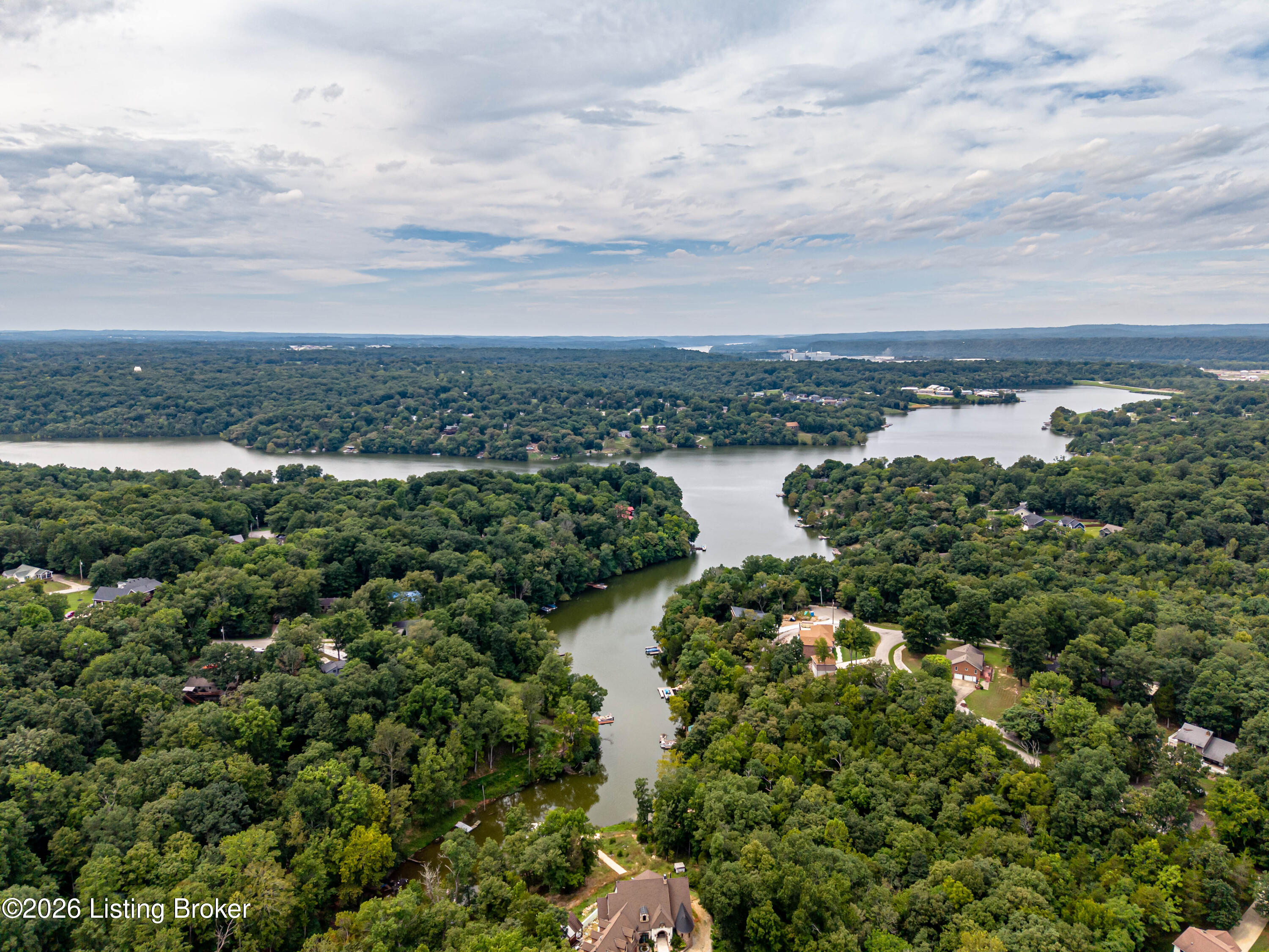 957 Wildflower Ridge Road Brandenburg, KY 40108 - Photo 59 of 70 17-Aerial-Lake-View