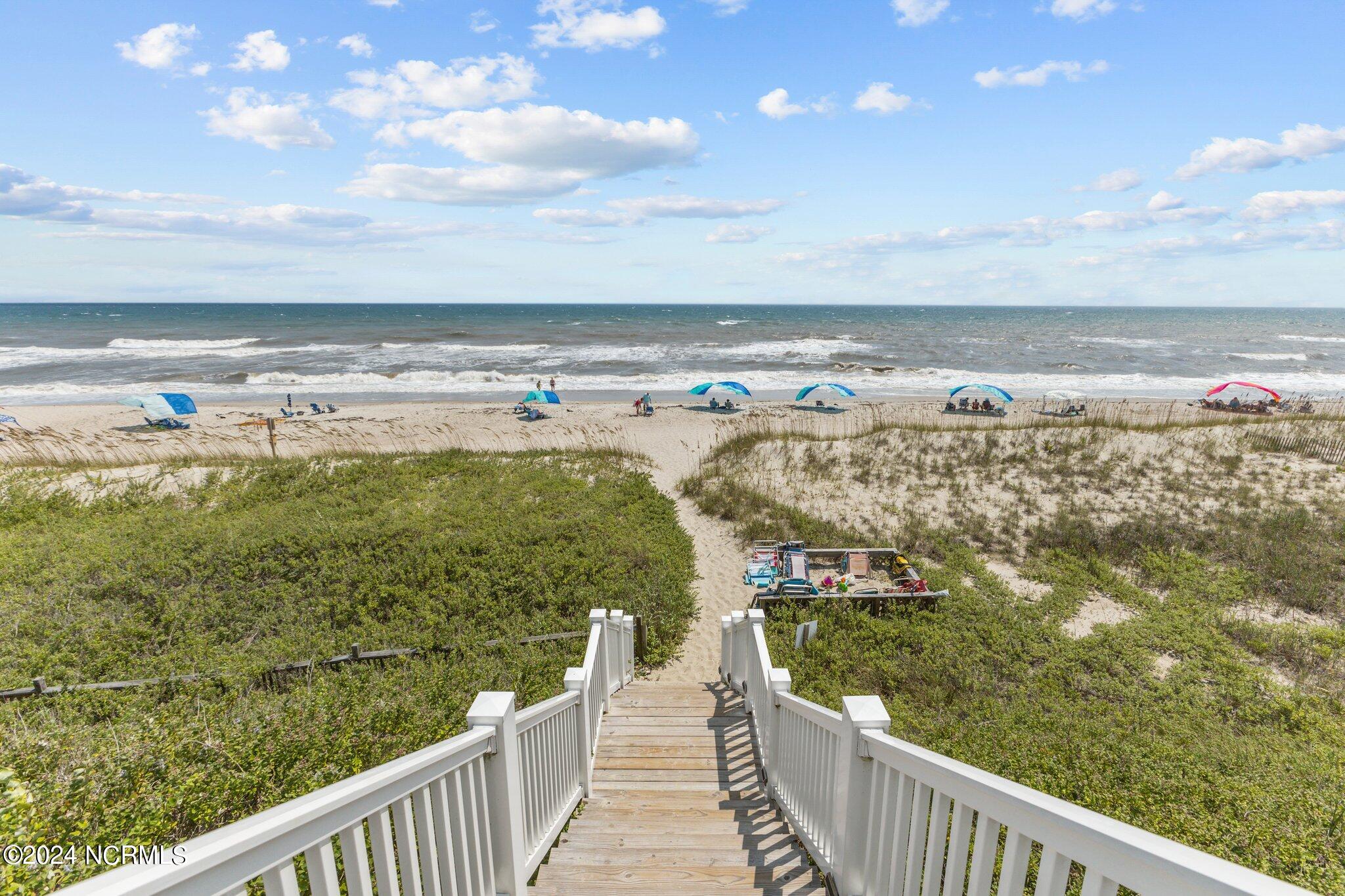 855 Salter Path Road, Unit 304 Indian Beach, NC 28512 - Photo 38 of 46 Community beach access
