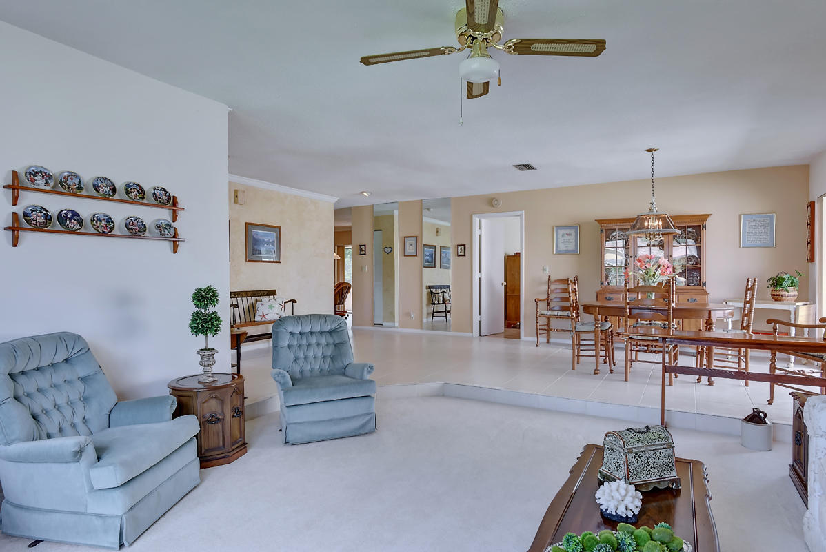 6390 Woodbury Road Boca Raton, FL 33433 - Photo 11 of 24 Living and Dining view