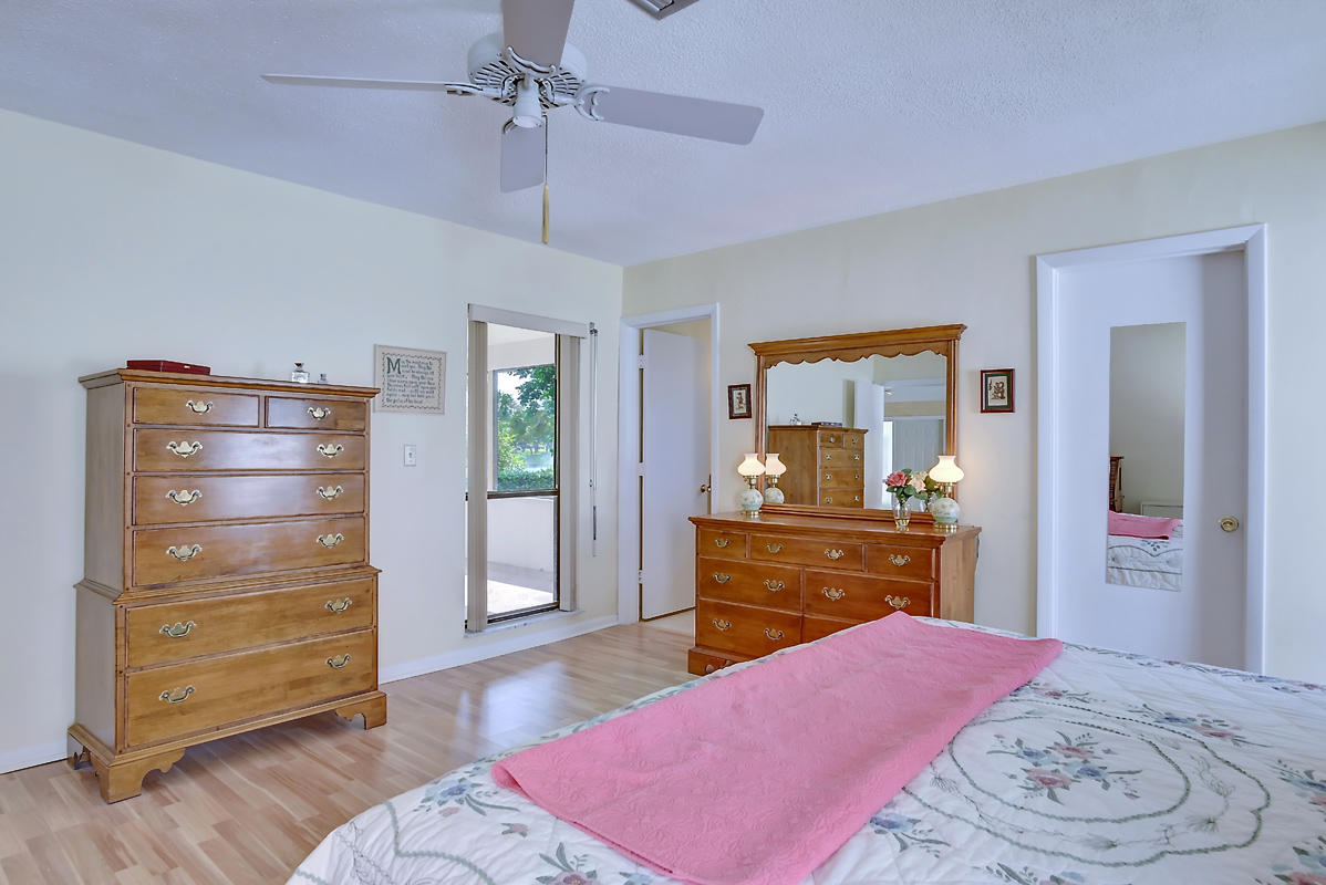 6390 Woodbury Road Boca Raton, FL 33433 - Photo 13 of 24 Master Bedroom- Lakeview