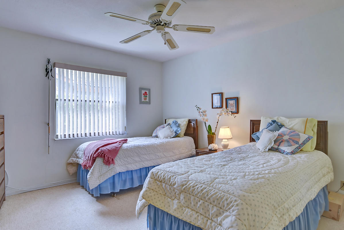 6390 Woodbury Road Boca Raton, FL 33433 - Photo 17 of 24 Second Bedroom