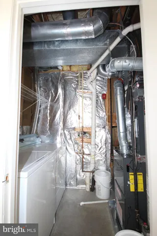 a view of water heater room