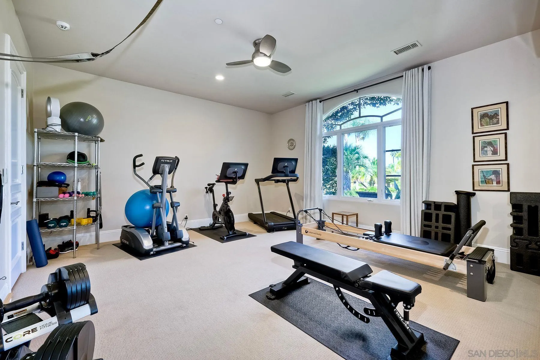 17732 Vineyard Lane Poway, CA 92064 - Photo 32 of 63 a view of a room with gym equipment