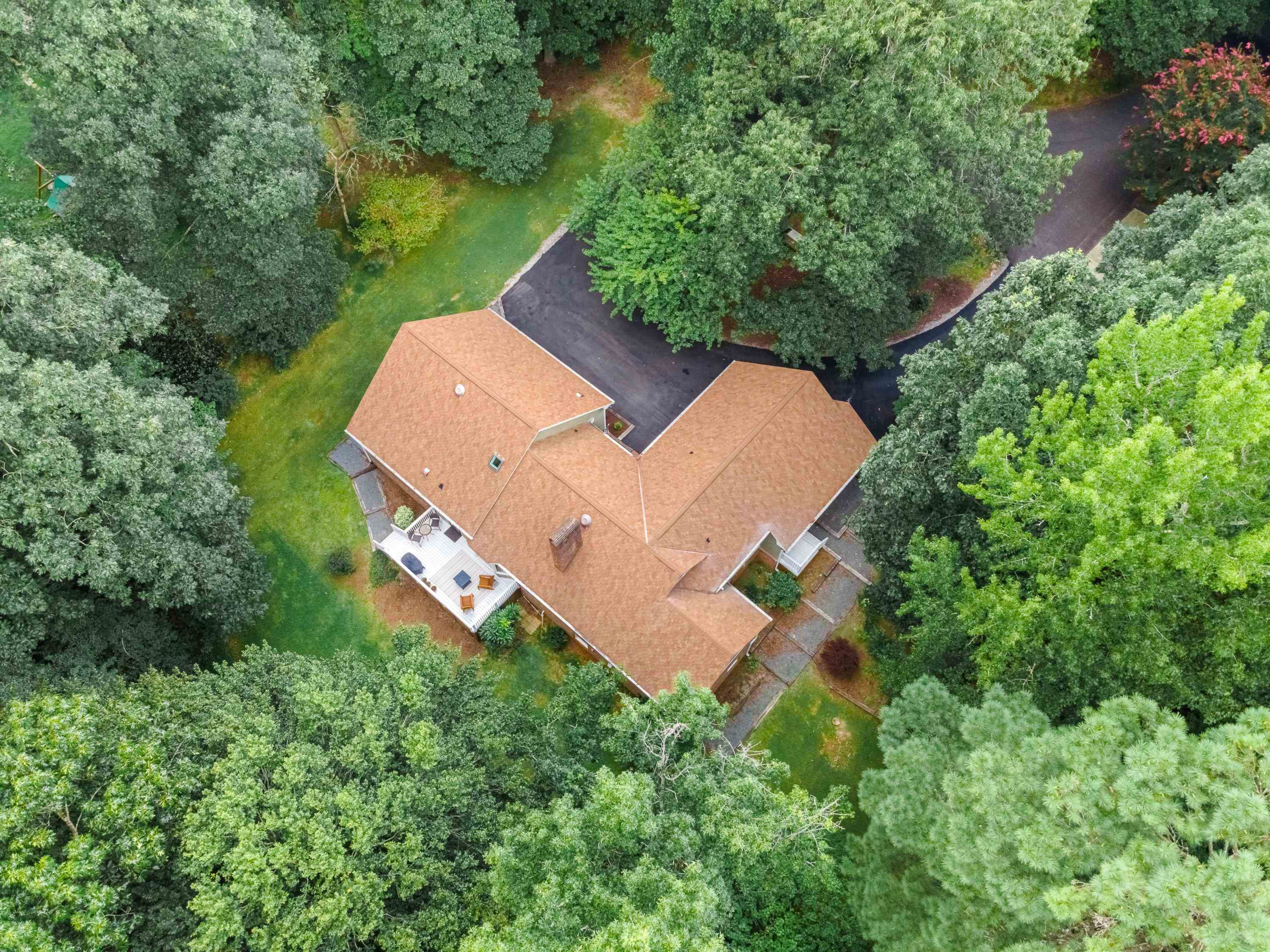 2420 Windsor Trail Raleigh, NC 27615 - Photo 72 of 72 an aerial view of a house with outdoor space and street view