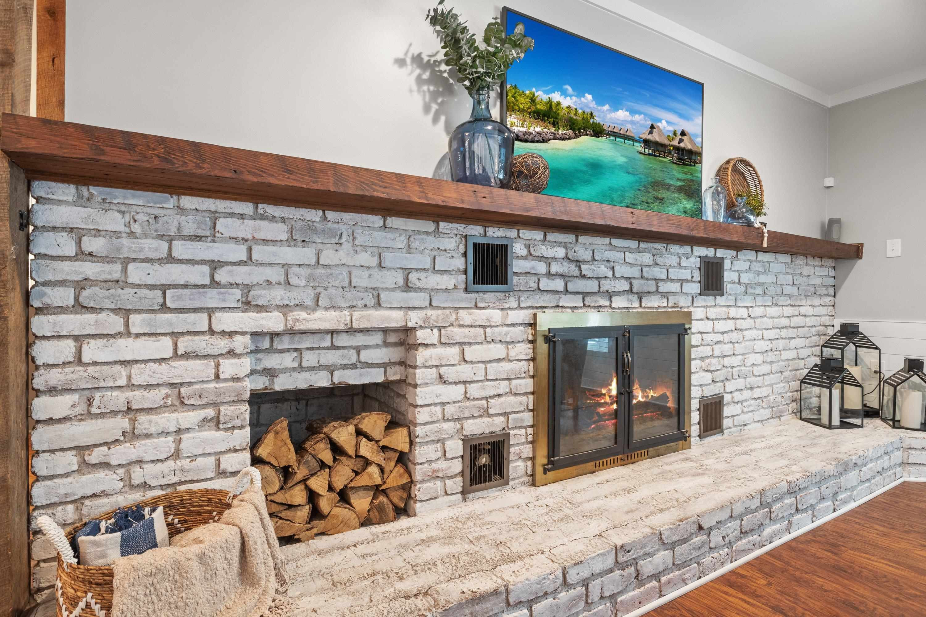 2420 Windsor Trail Raleigh, NC 27615 - Photo 8 of 72 a living room with furniture and a fireplace